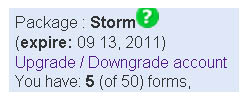 How to upgrade or downgrade your Cloud Contact Forms account